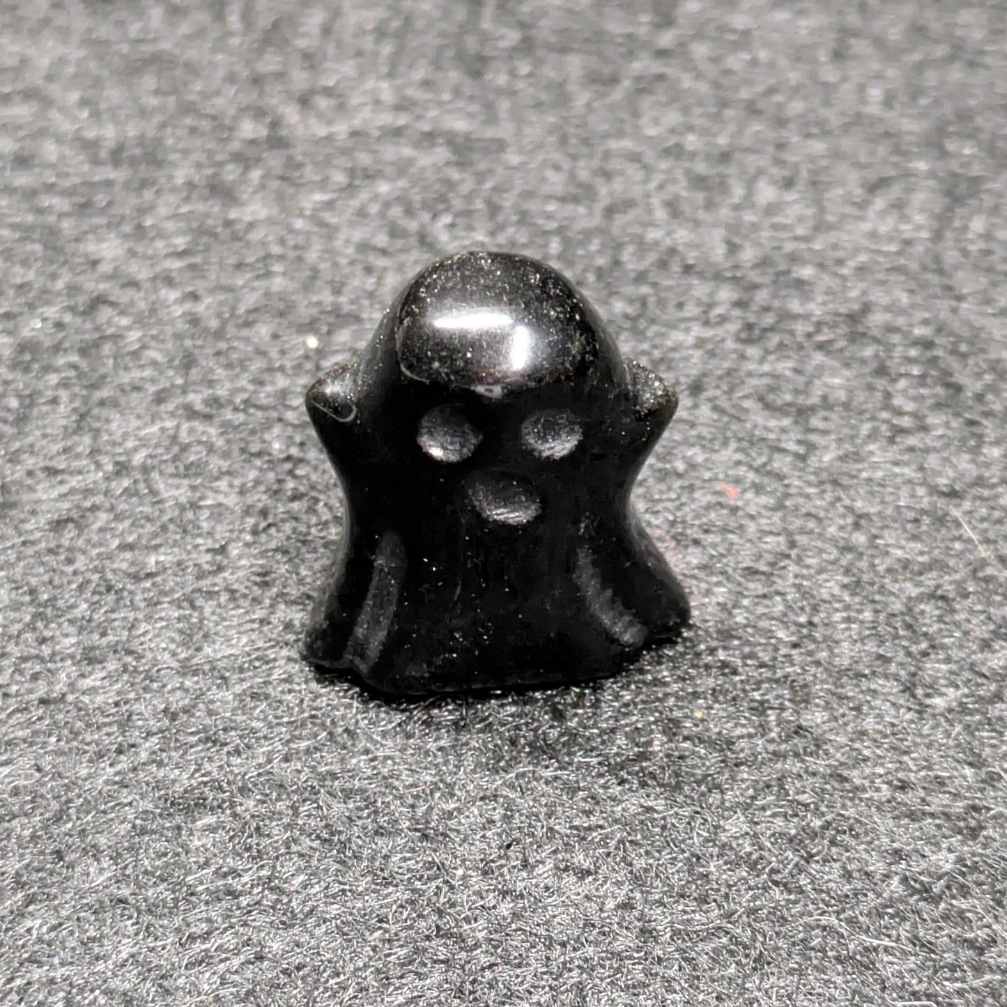 Ghost-shaped Polished Stone (1 inch) ~ (Various Materials)
