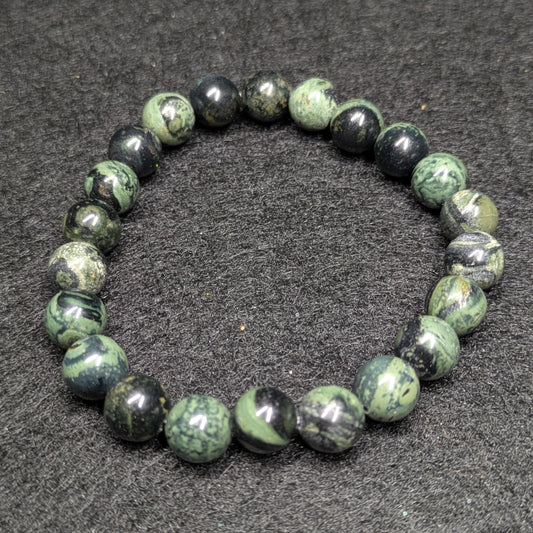 8mm Beaded Kambaba Jasper Bracelet