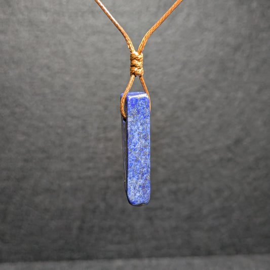 Lapis Lazuli Adjustable Crystal Necklace