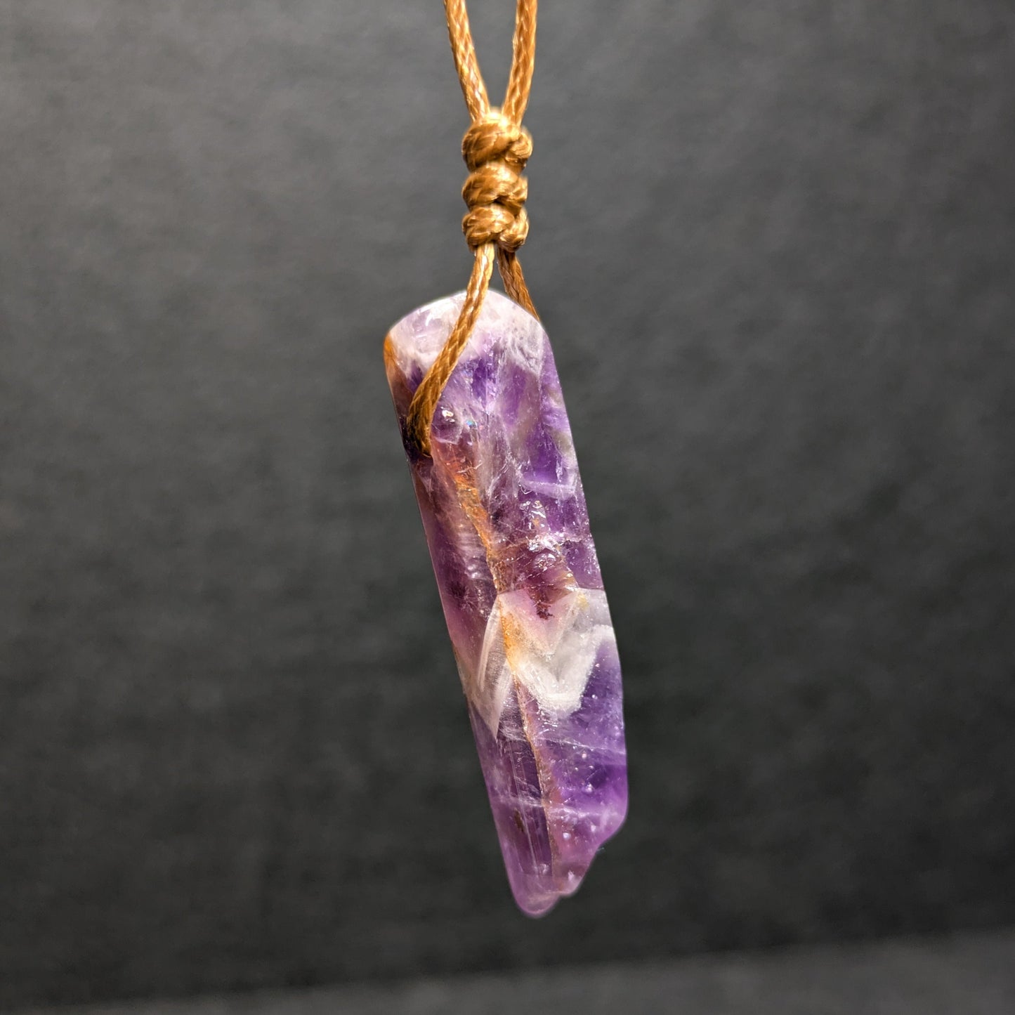 Amethyst Adjustable Crystal Necklace