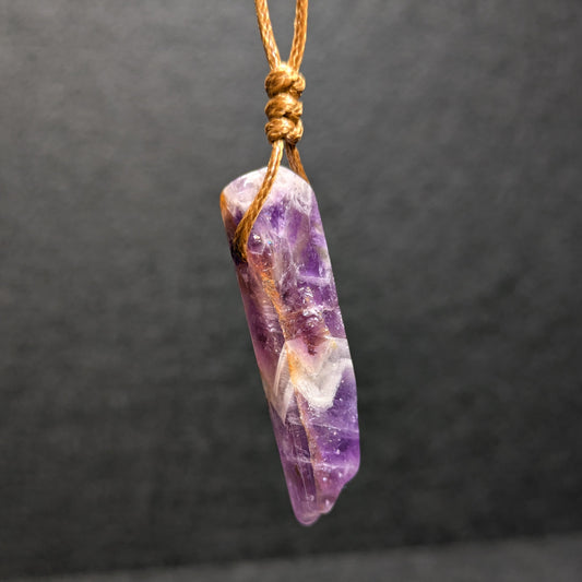Amethyst Adjustable Crystal Necklace