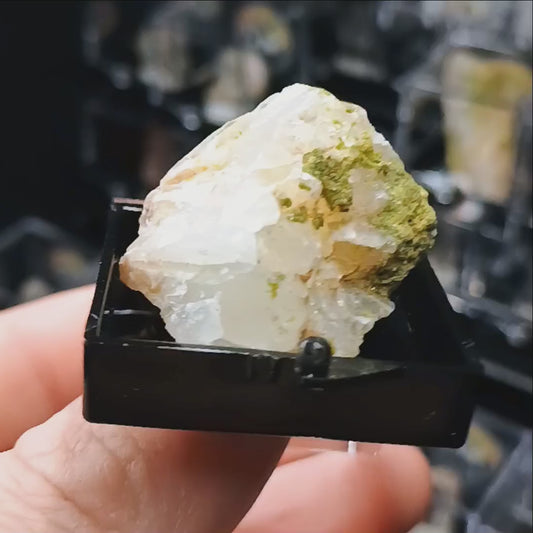 Pyromorphite, Quartz (#67) ~ Phoenixville, PA