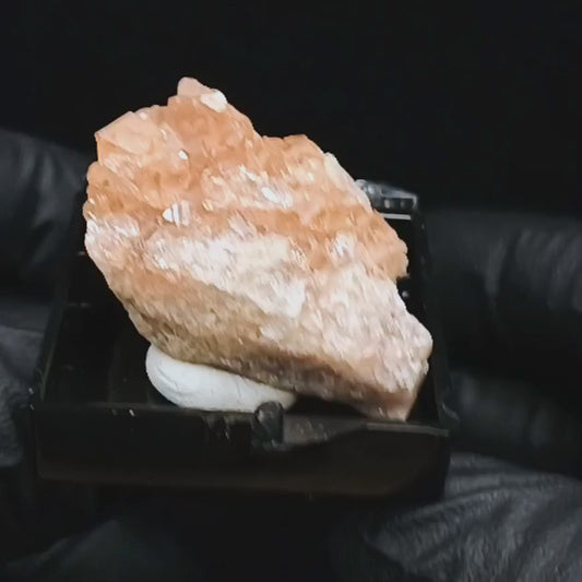 Garnet var. Hessonite (#3) ~ Jeffrey Mine, Quebec, Canada